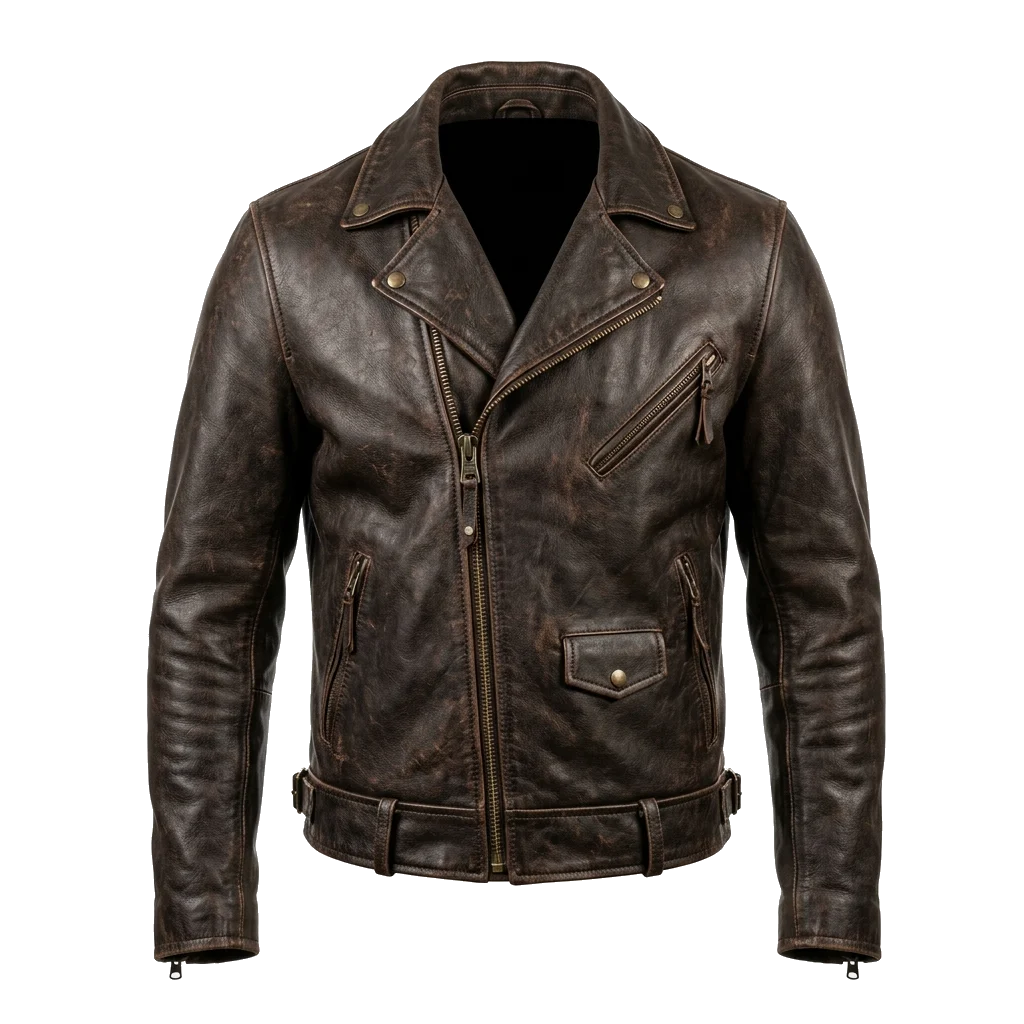 Leather jacket